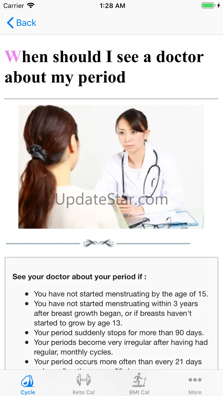 Understand Menstrual Cycle 1.0