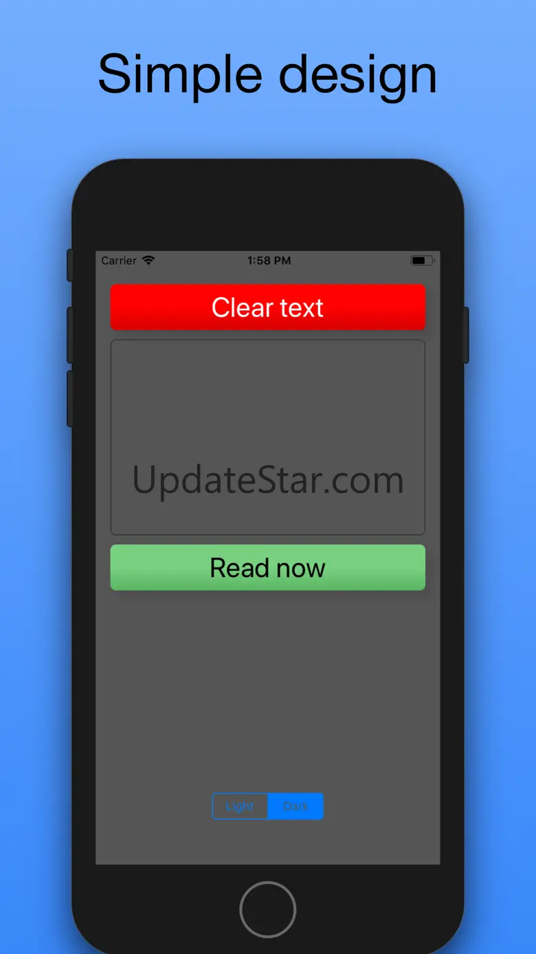 Speak text 1.0