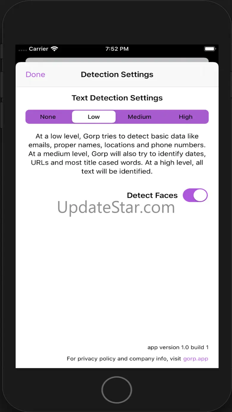 Gorp Redactor 1.2.1