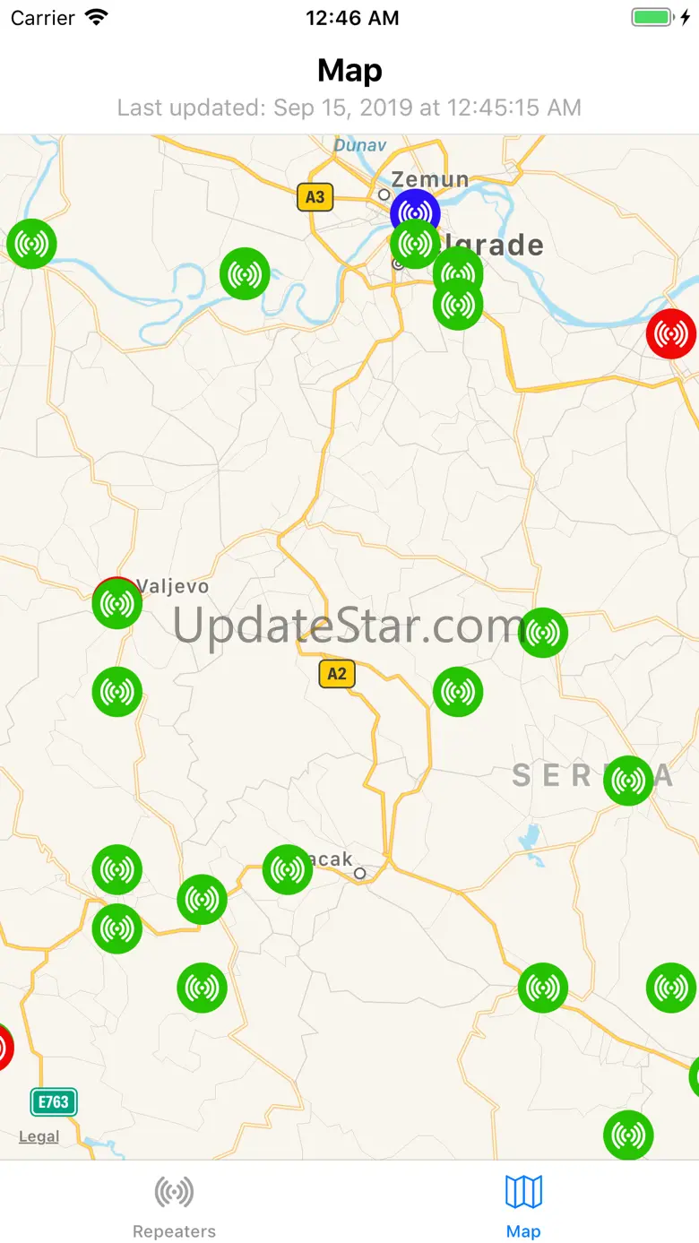 Balkan HAM Repeaters 1.1.0