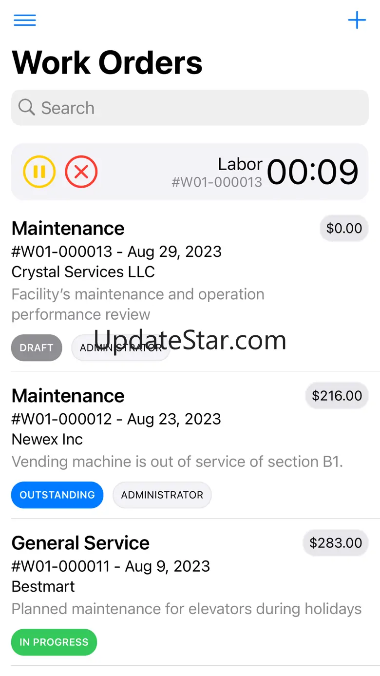 Work Orders For Business 18.06