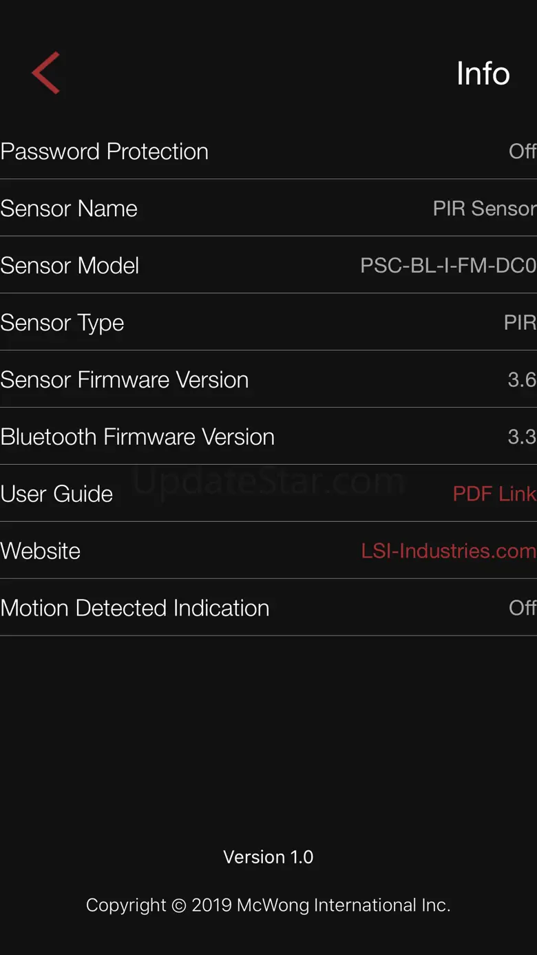 LSI Sensor 1.2