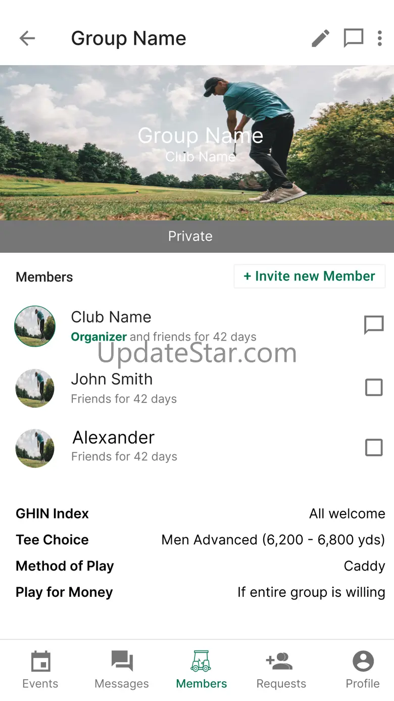 Golf Roster 1.0.6