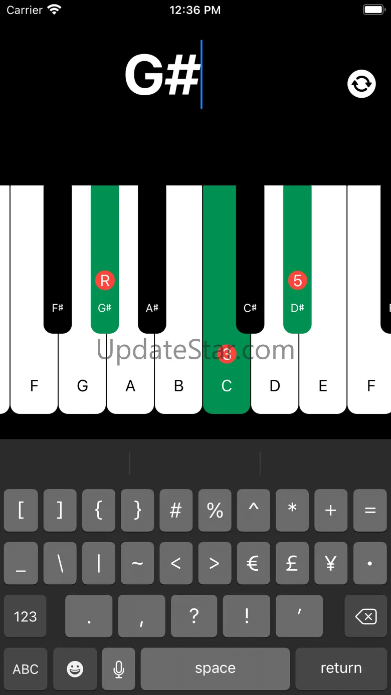Piano Chords Dictionary 1.2