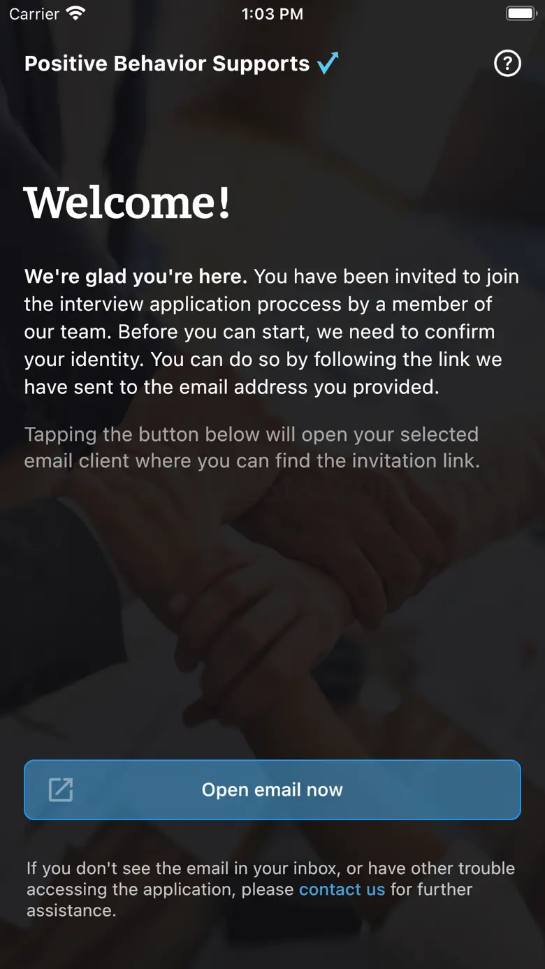 Applicant Interview 3.0.3