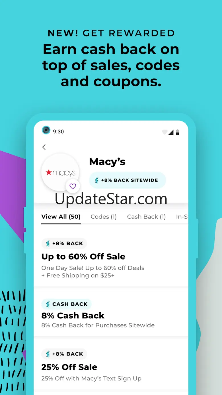 RetailMeNot: Cash Back & Codes 9.3.4