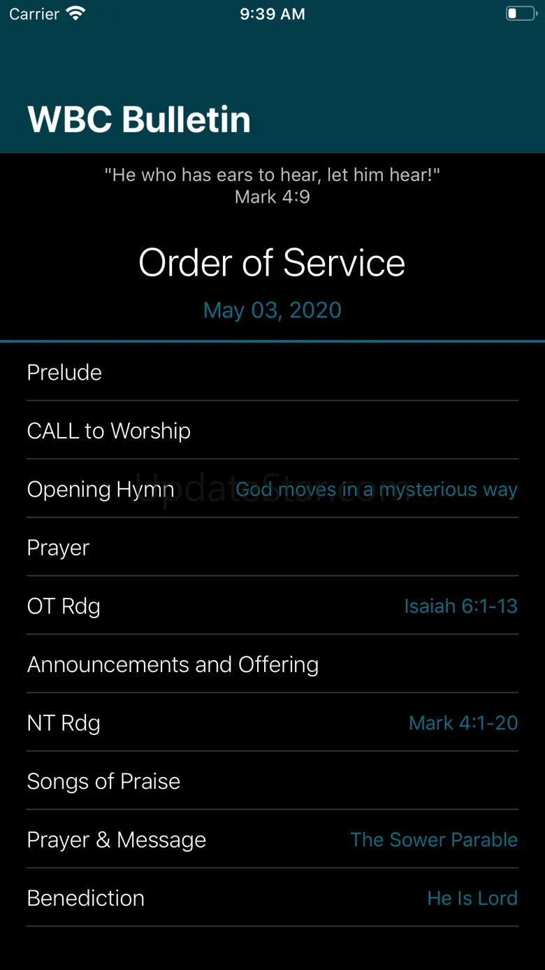 WBC Bulletin 1.4