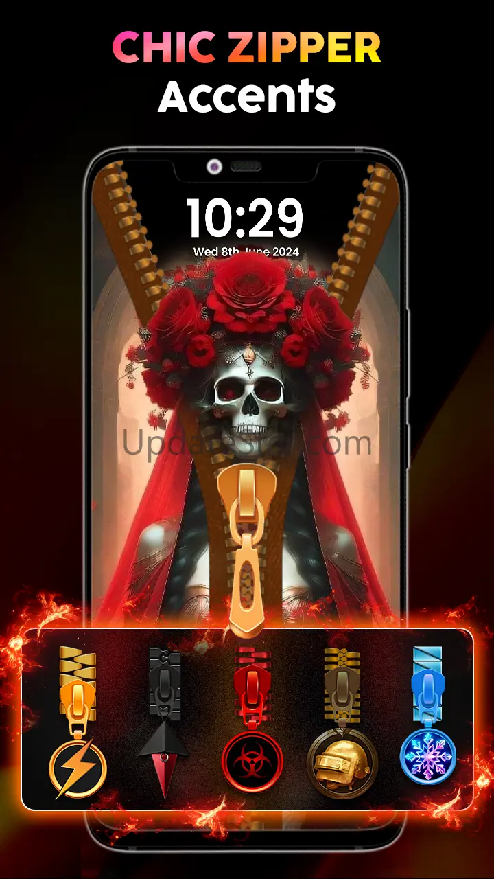 Zipper Lock Screen - Zip Lock 30.0