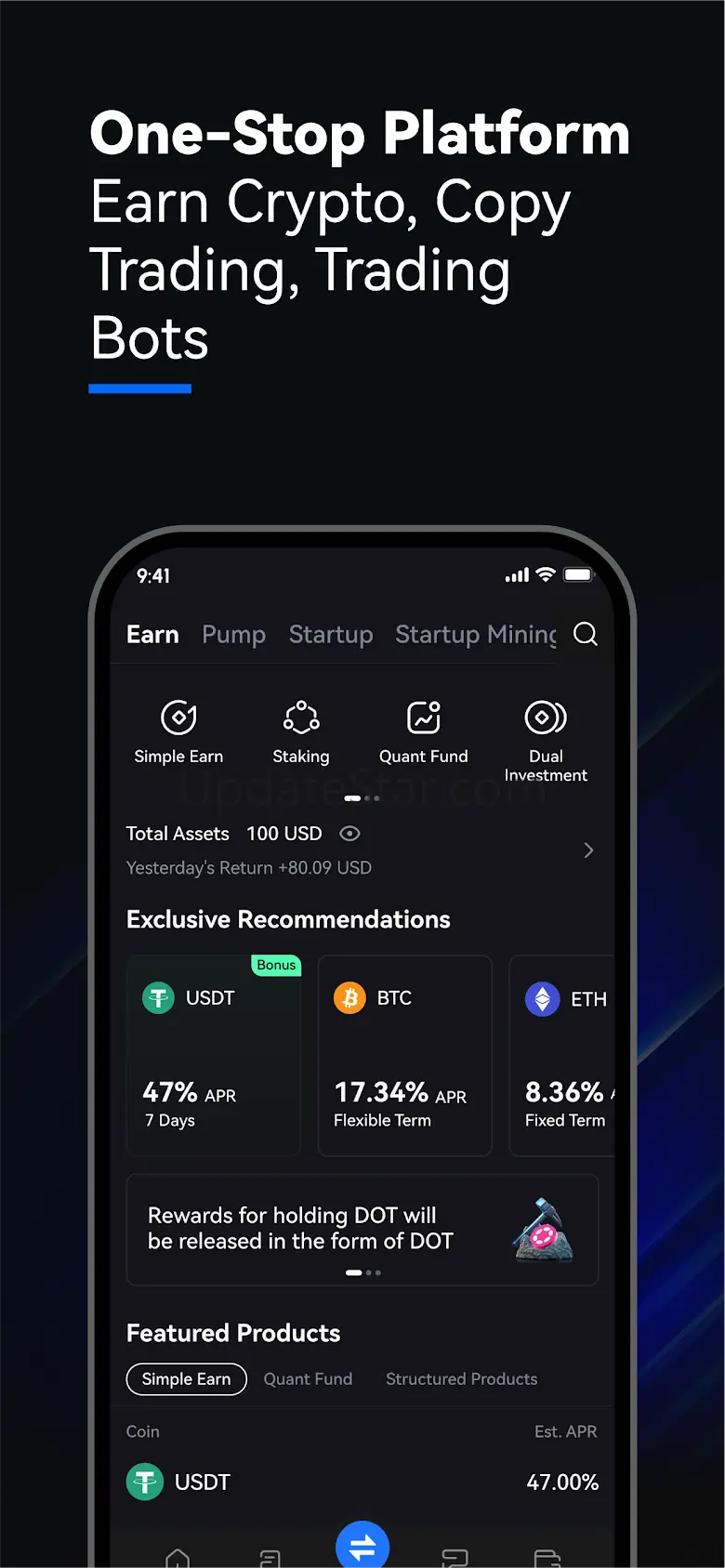 Gate.io:  Trade BTC & ETH 6.44.3