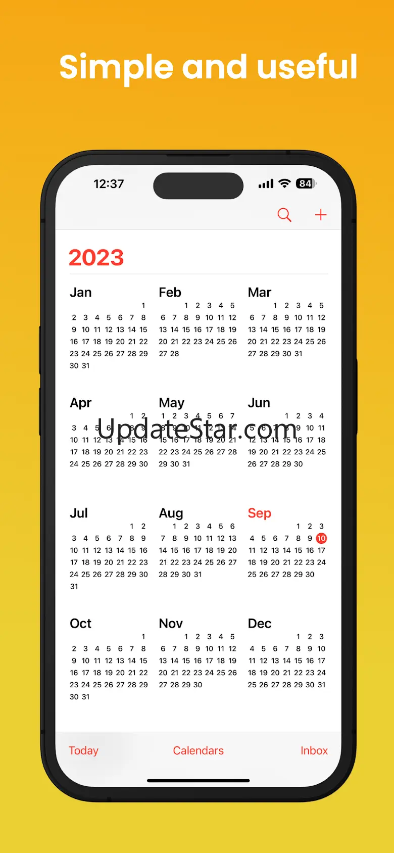 iCalendar - Calendar OS 18 2.3.9
