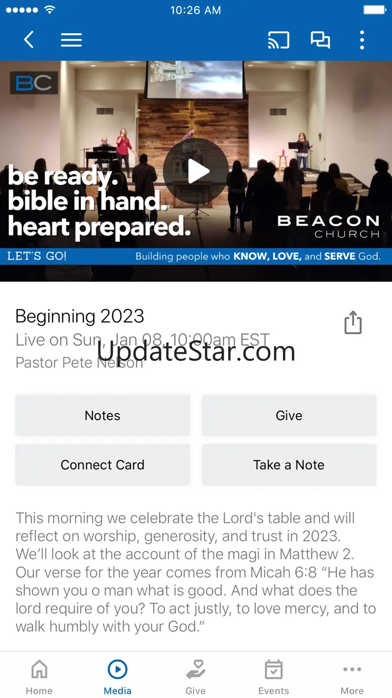 Beacon Evangelical Free Church 6.10.9