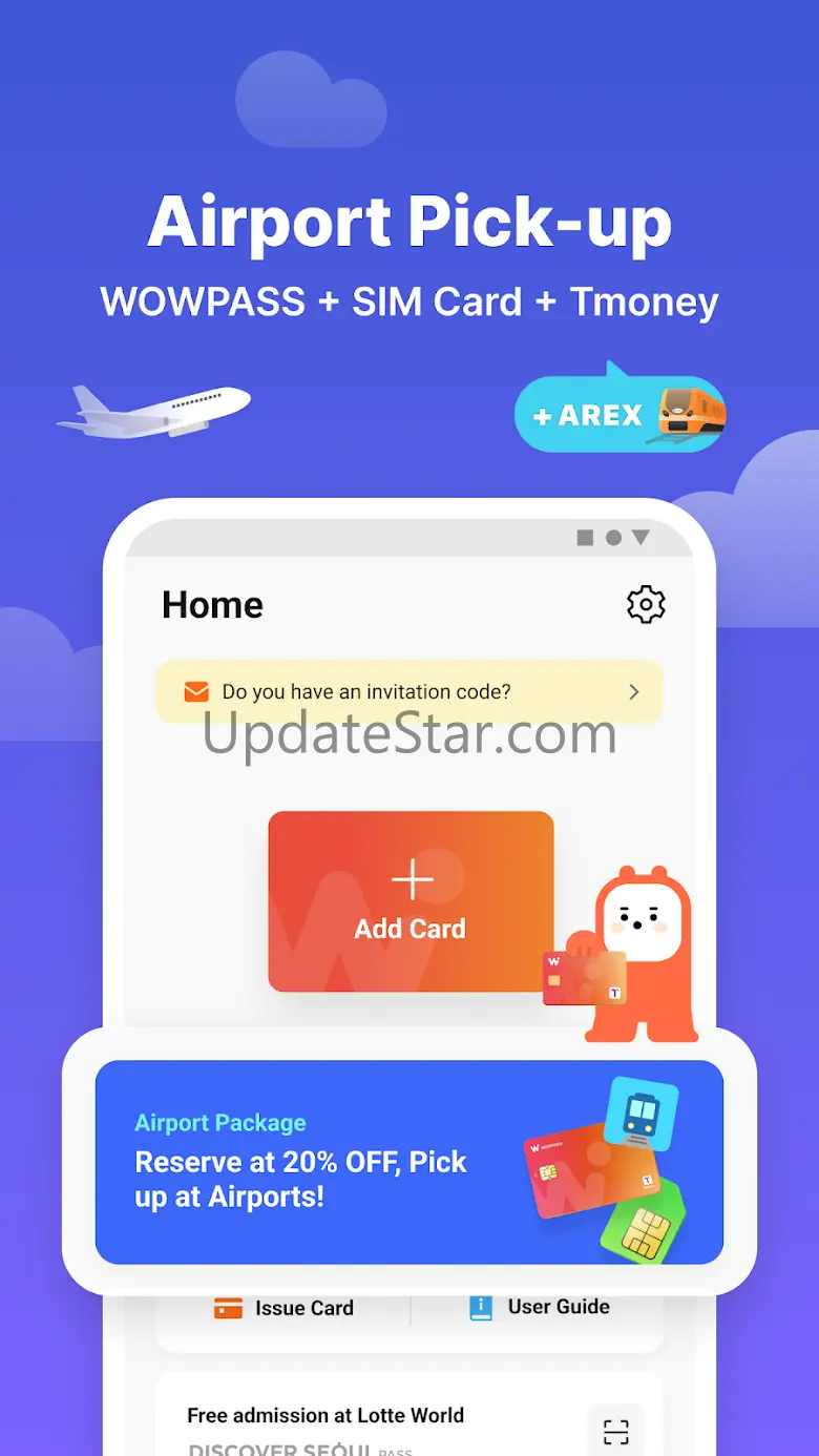 WOWPASS: Go Cashless in Korea 2.1.9
