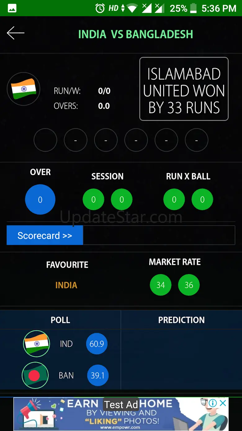 Live Cricket Line - Fastest Li 10.6