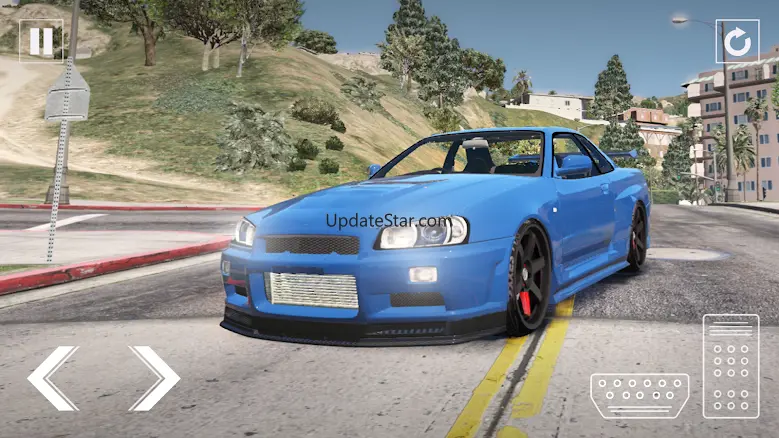 Simulator Driving Skyline R34 14.0 Nissan