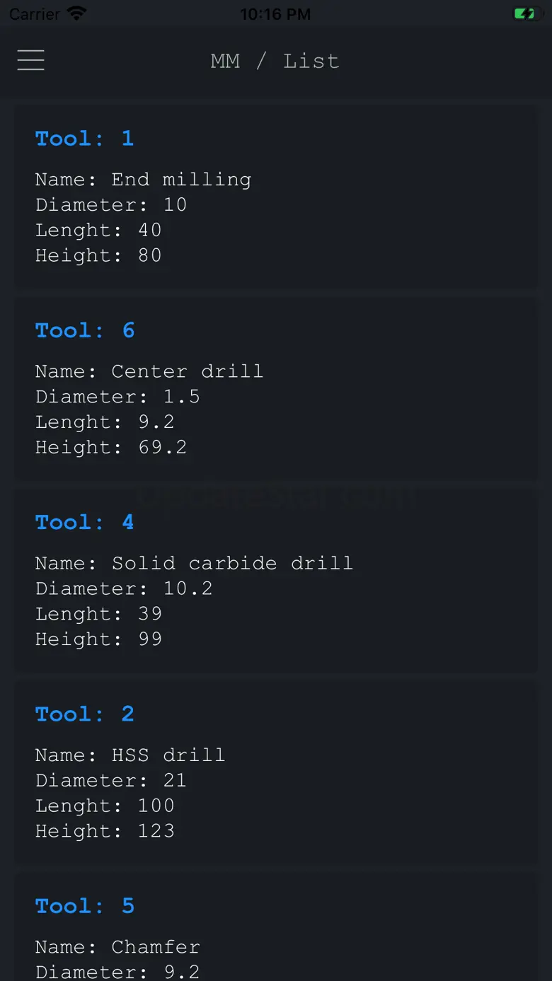 Mobile CAM CNC 1.5.0