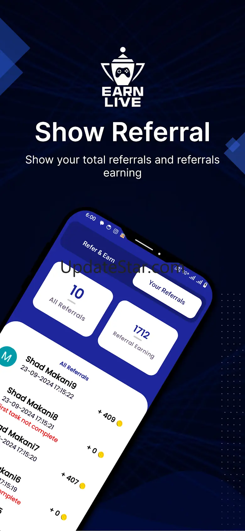 Earn Live - Play & Win Rewards 2.8