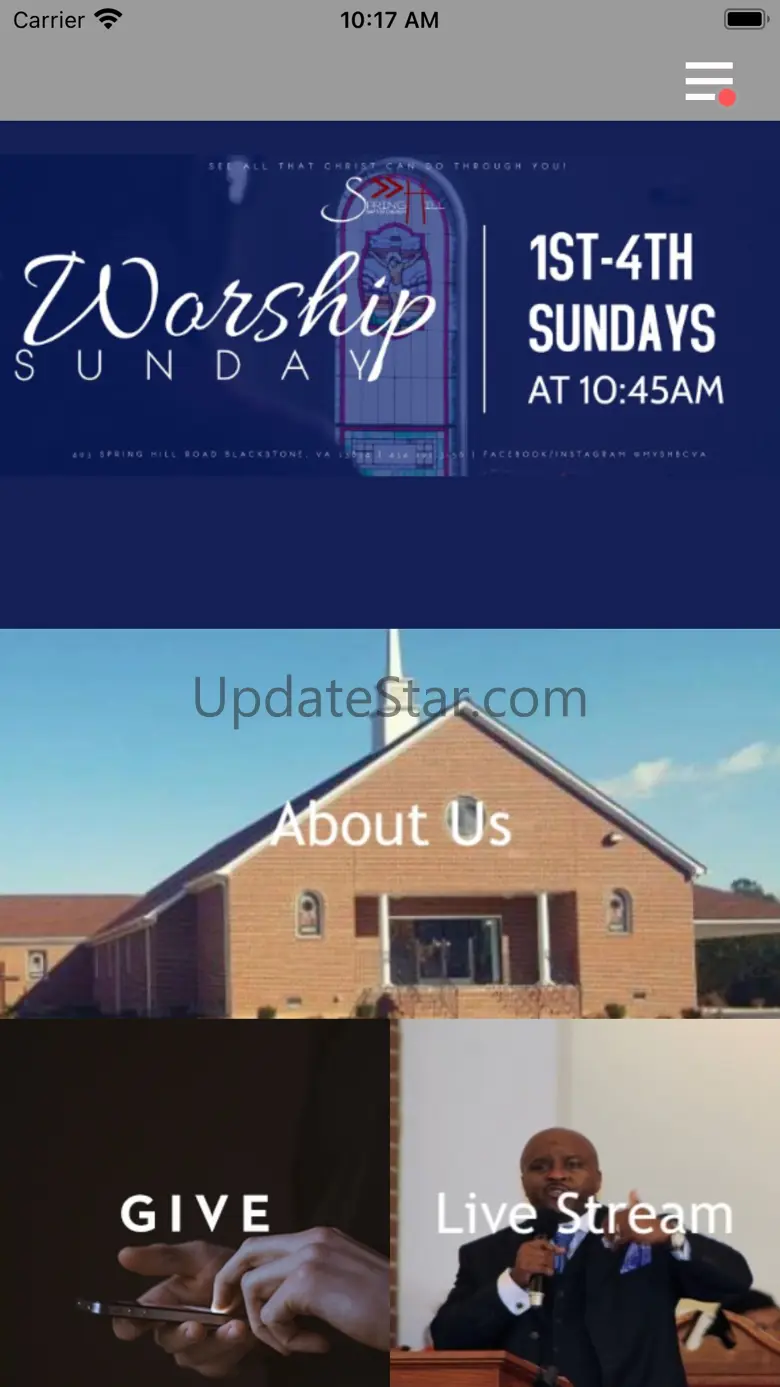 Spring Hill Baptist Blackstone 47.11.0