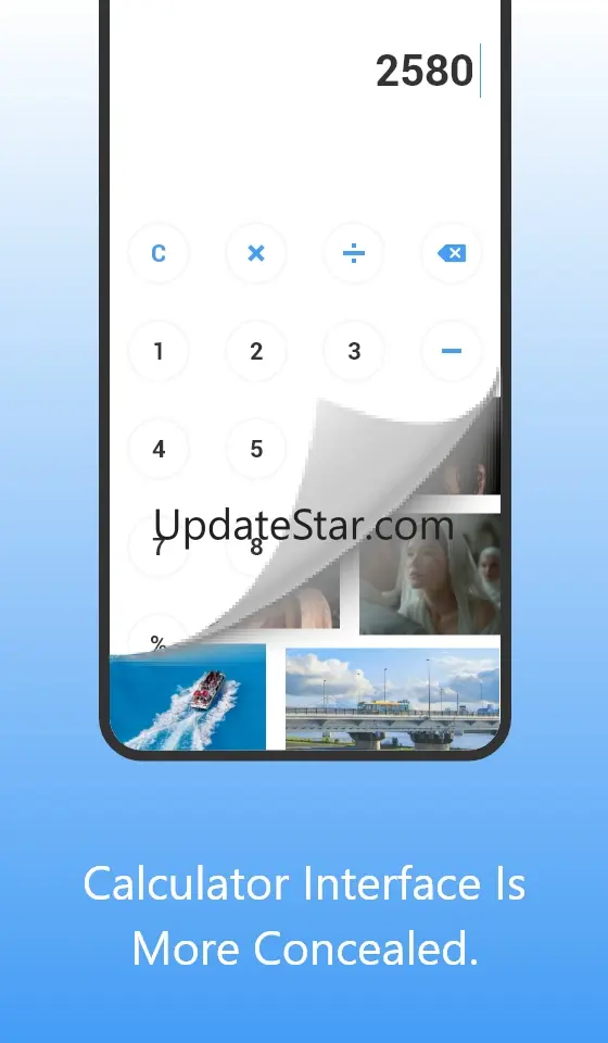 Photo Vault: Calculator