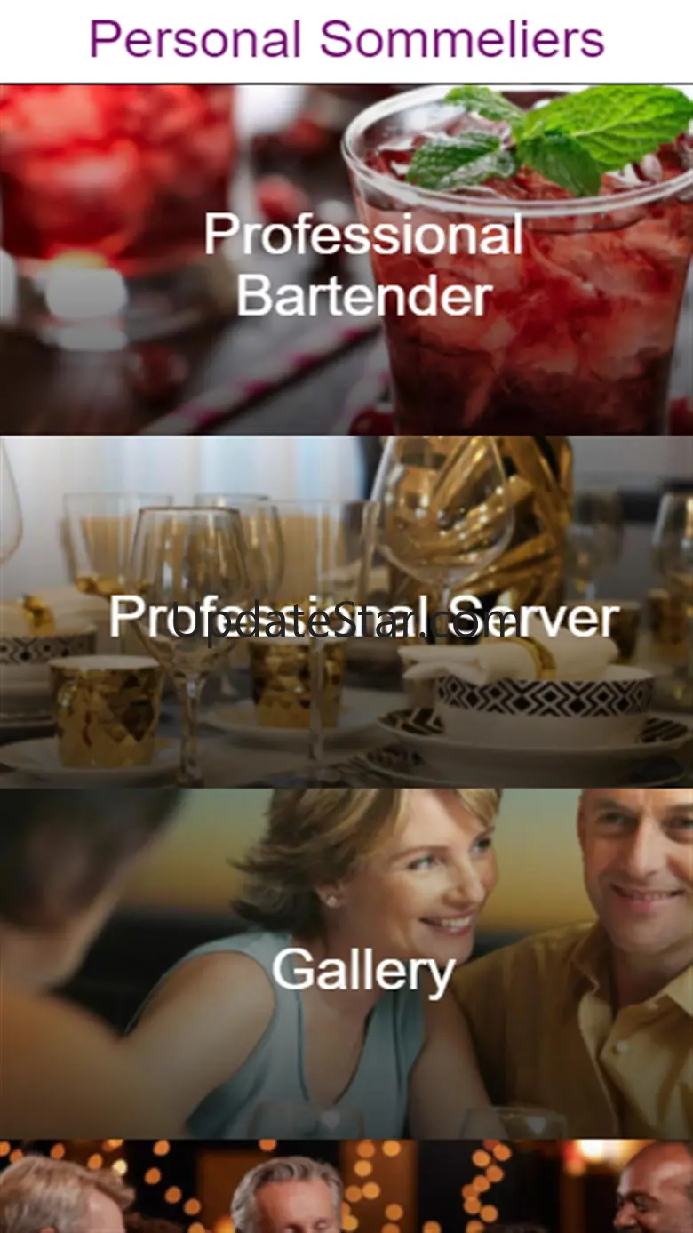 Personal Sommeliers 1.0