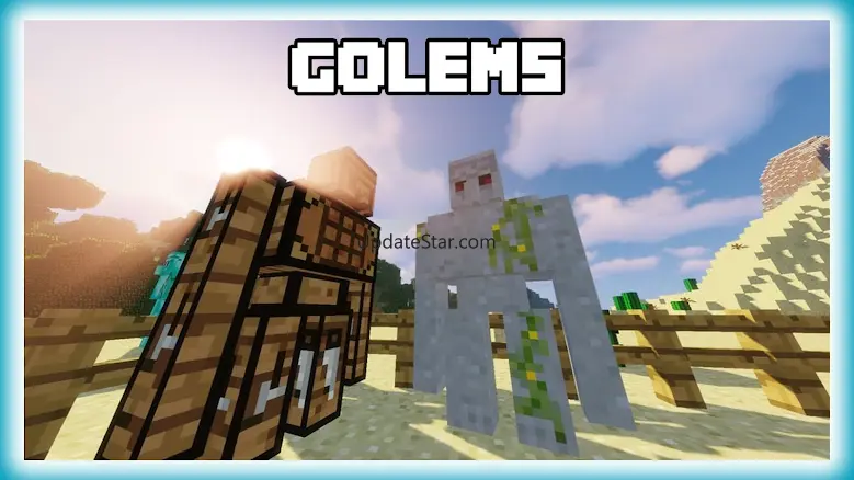 Golems Mod for Minecraft 1.9.48