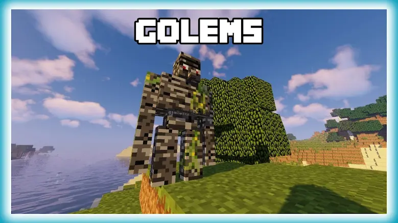 Golems Mod for Minecraft 1.9.48