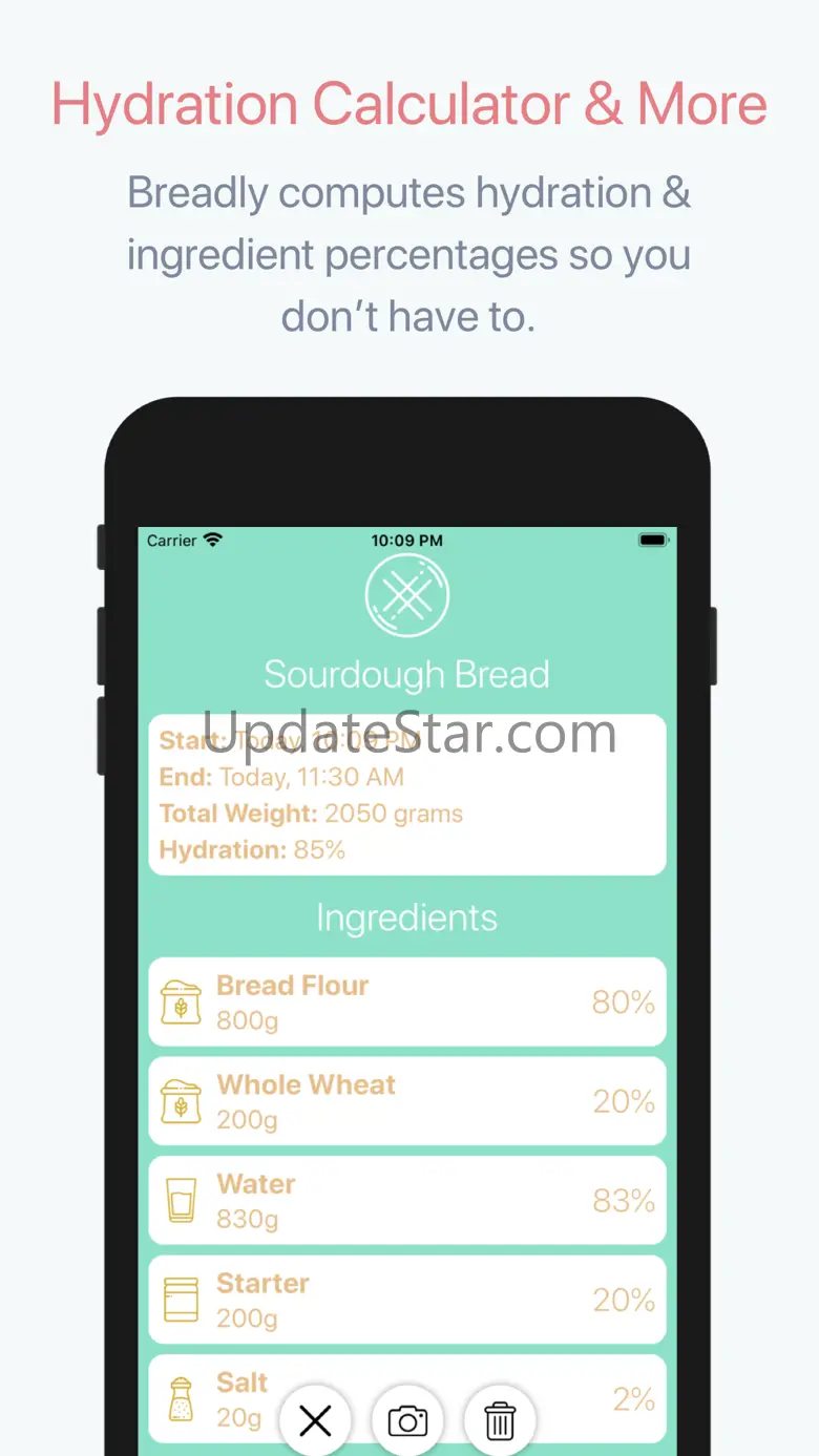 breadly - Sourdough Scheduler 1.0.9