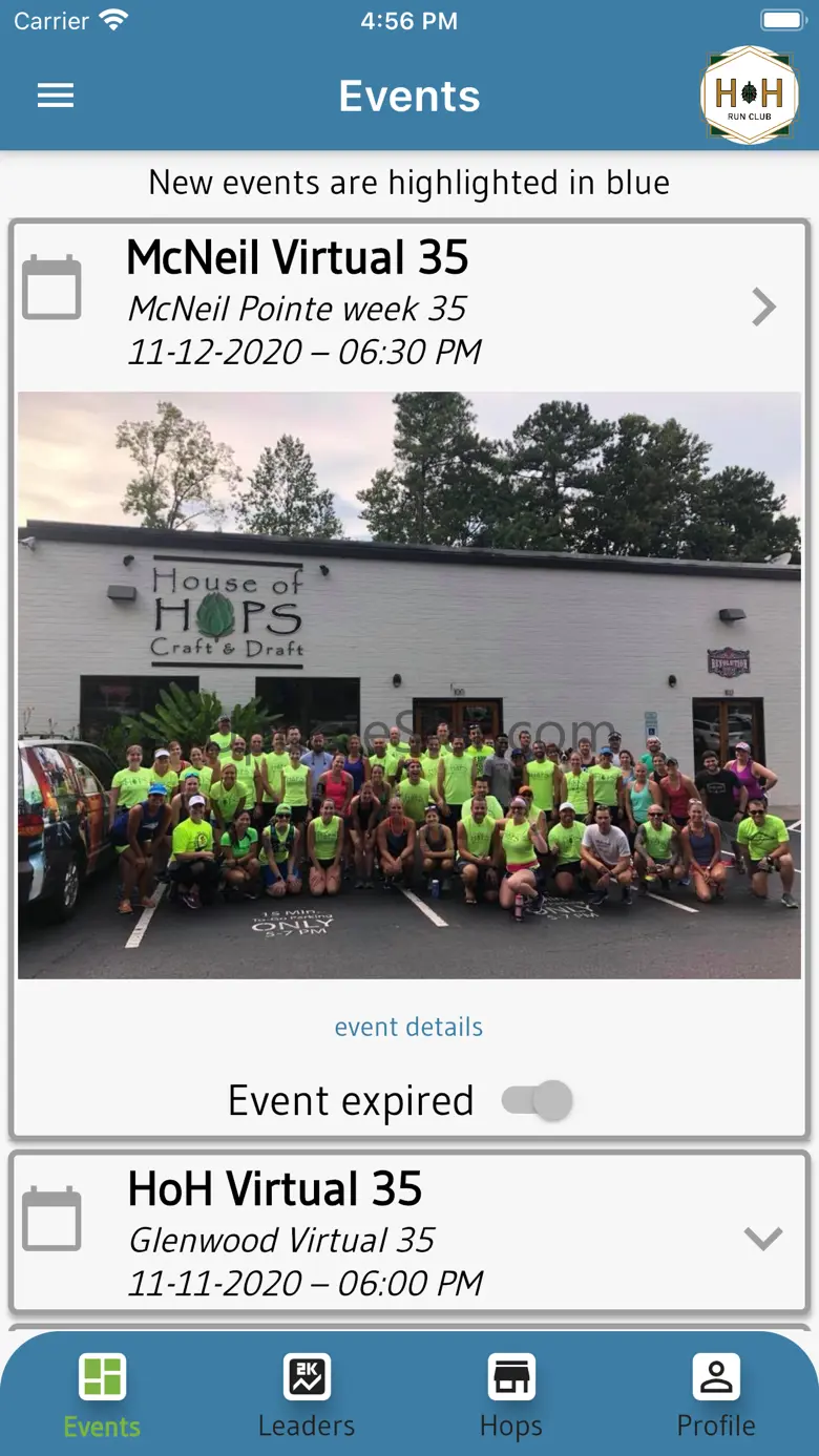HoH Run Club 1.1.66