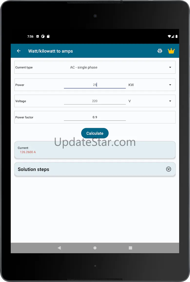 PowerCalc: Electric Calculator 3.2.5