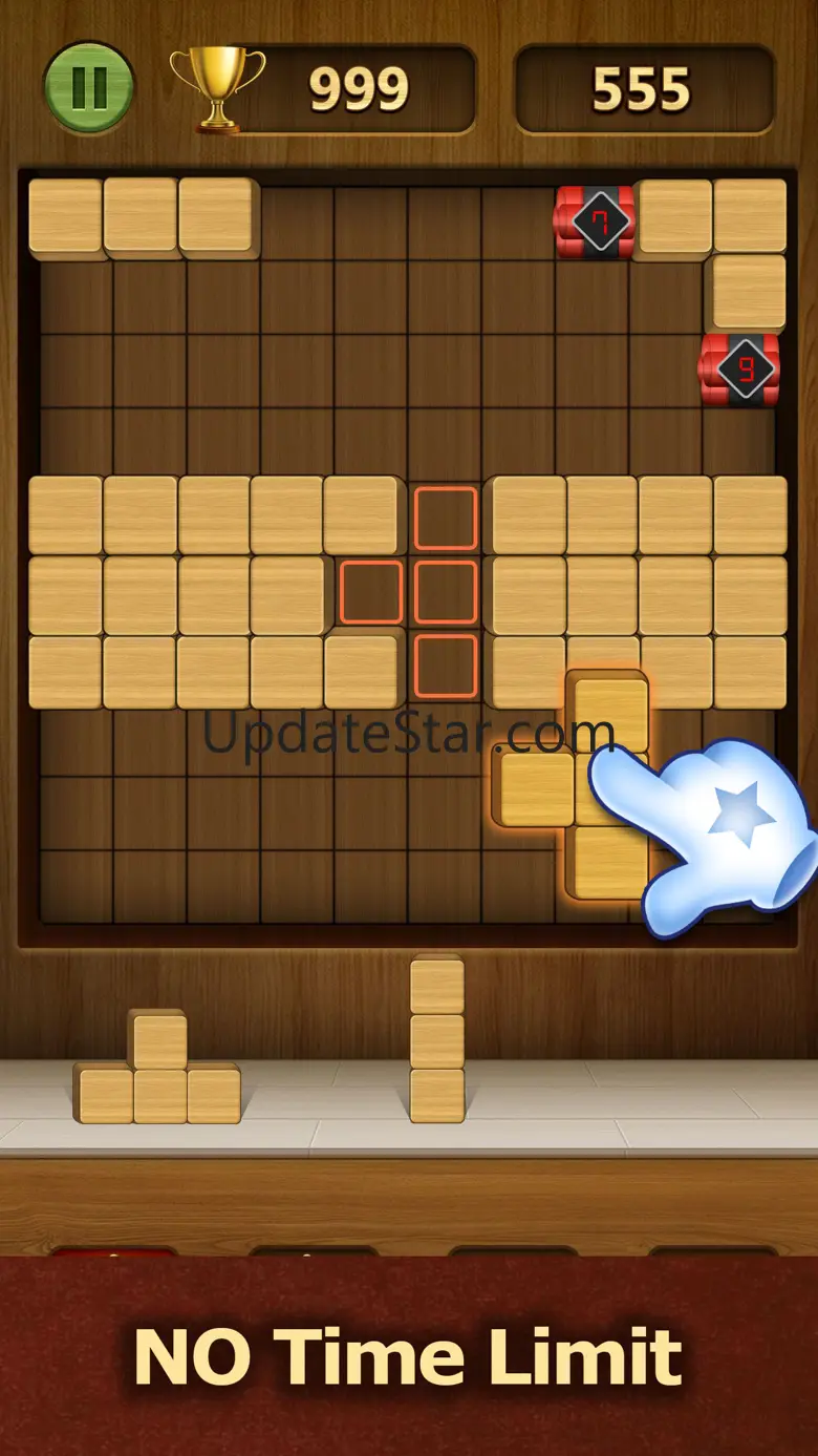 3D Wood Block Puzzle : Hexa! 1.0.36