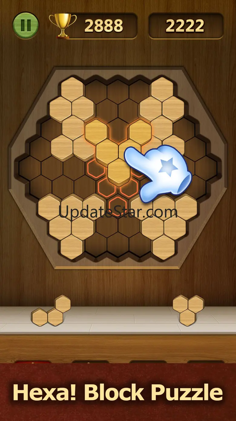 3D Wood Block Puzzle : Hexa! 1.0.36