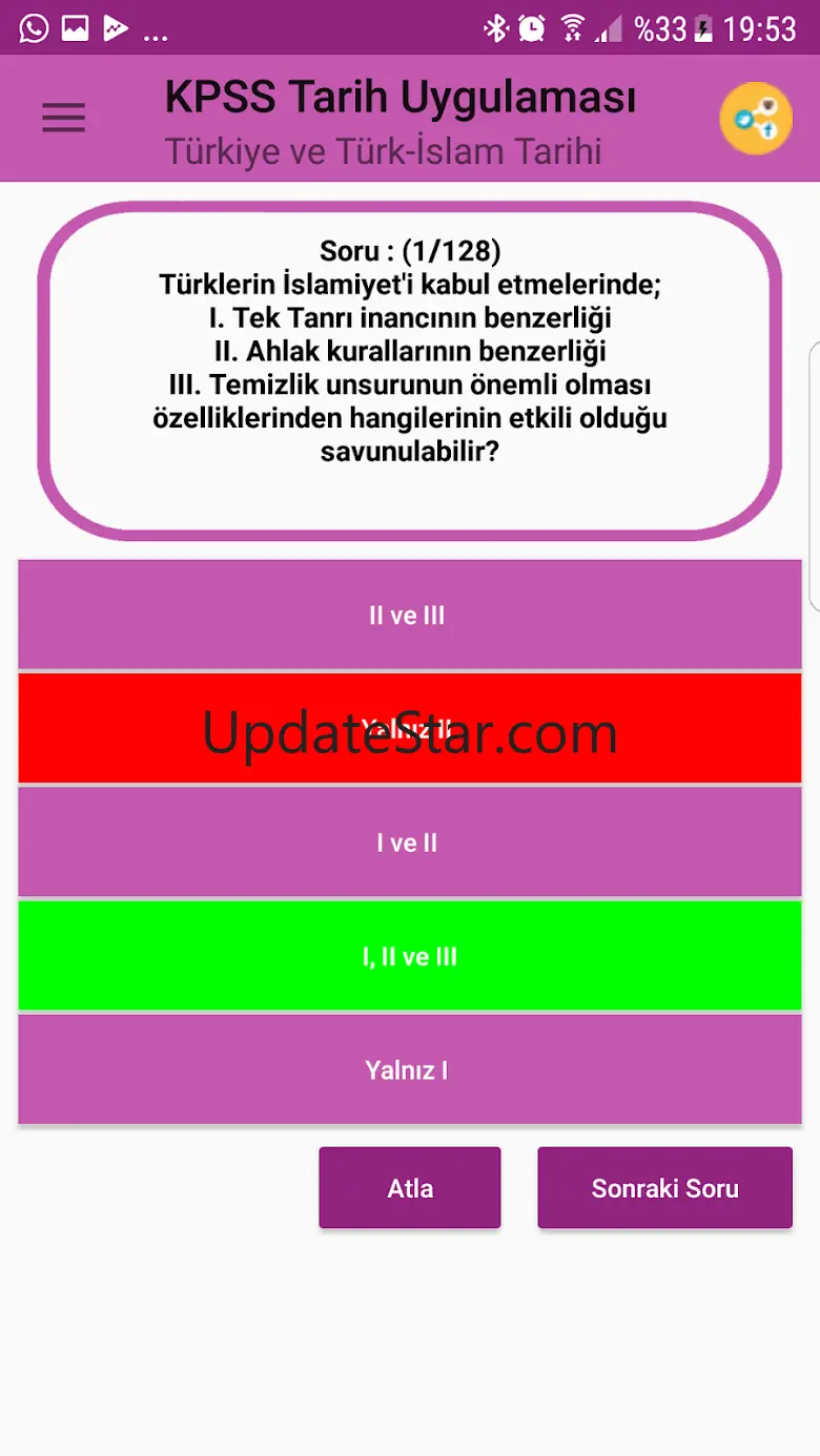 KPSS Tarih - Güncel Bilgi 2021 10.0