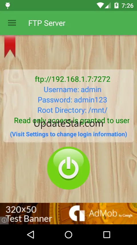 FTP Server 0.98.6