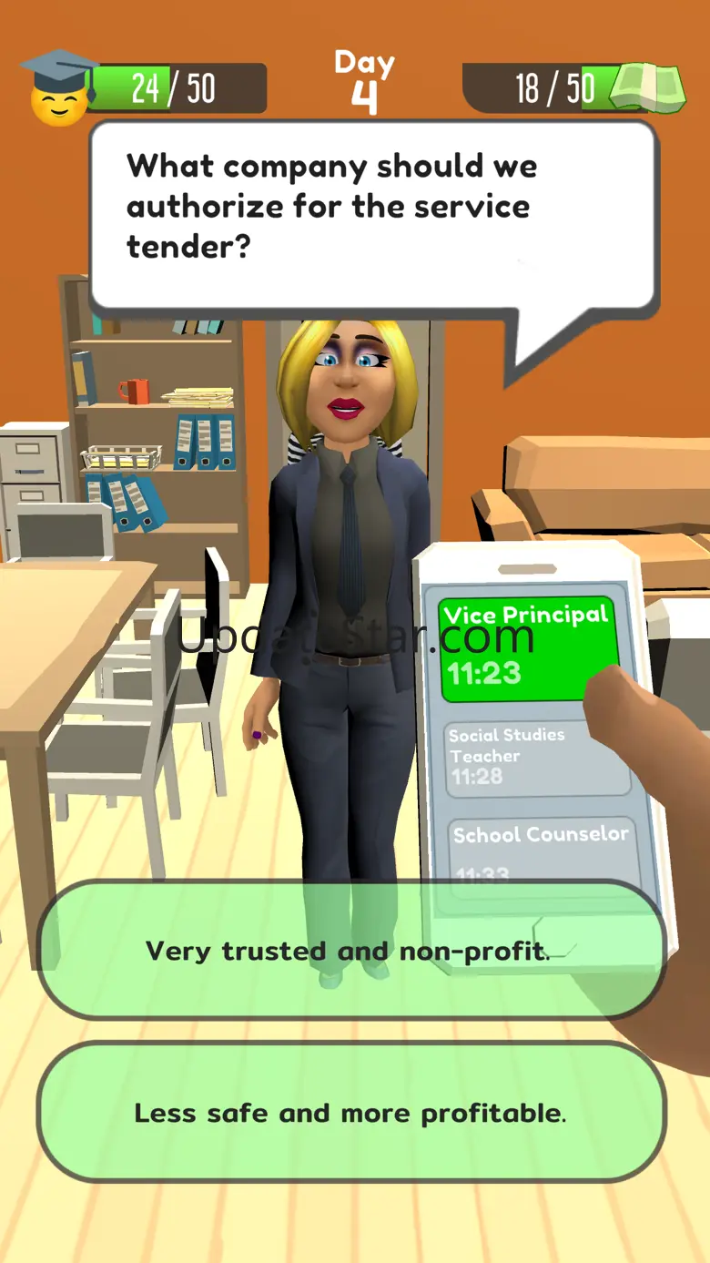 Be a School Principal 1.1