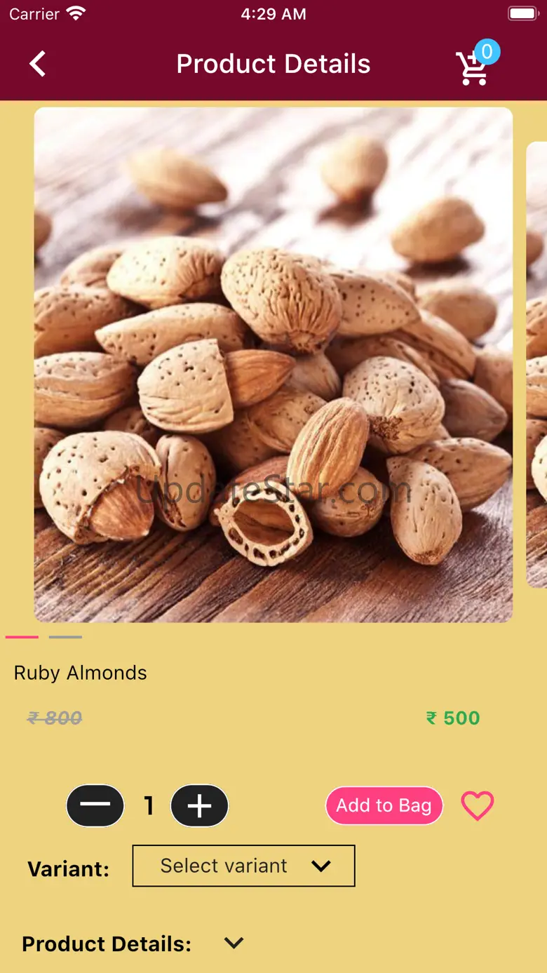 Go Nuts Dry Fruits 1.0