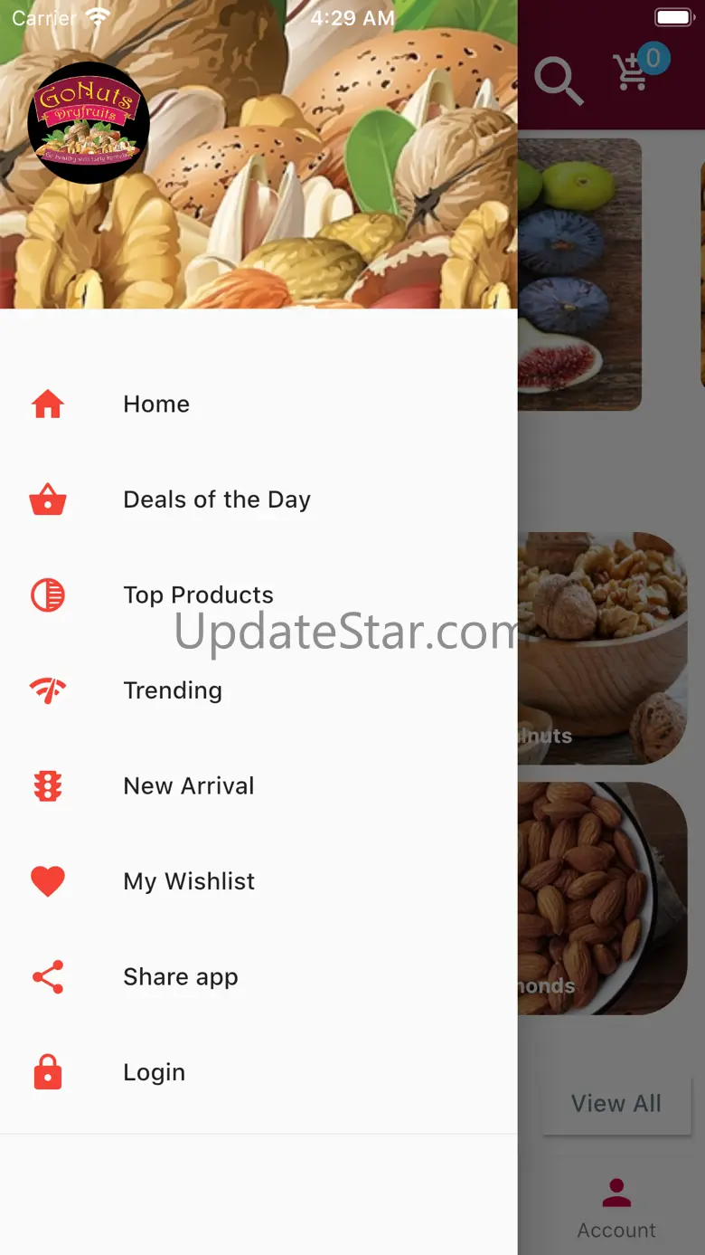 Go Nuts Dry Fruits 1.0