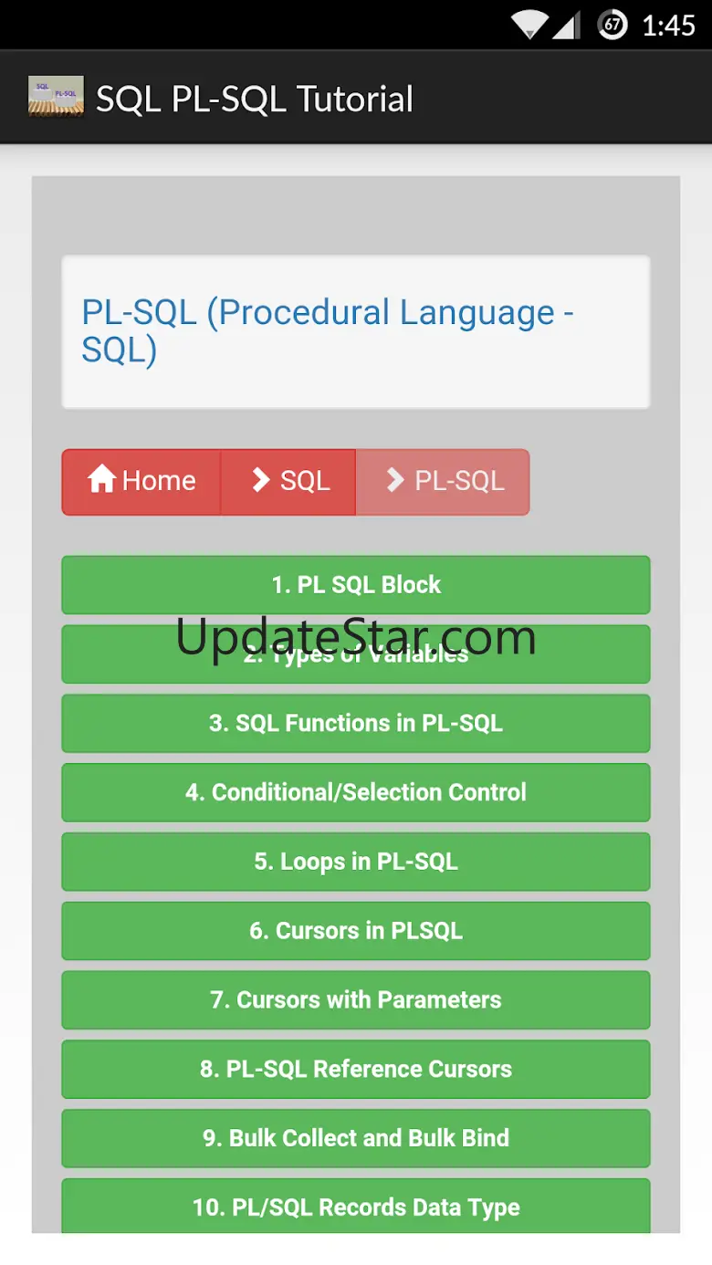 SQL and PL-SQL Tutorial 1.0