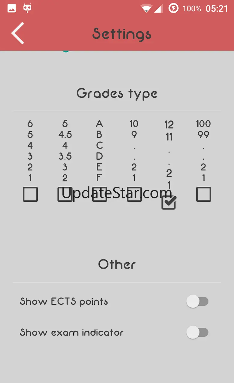 My Grades 1.2.2