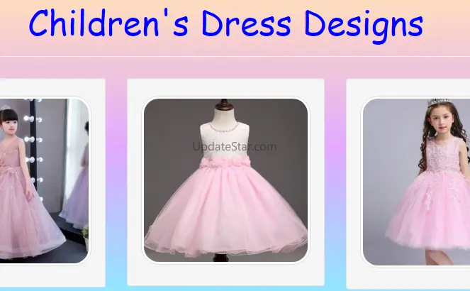 Children's Dress Designs 1.0