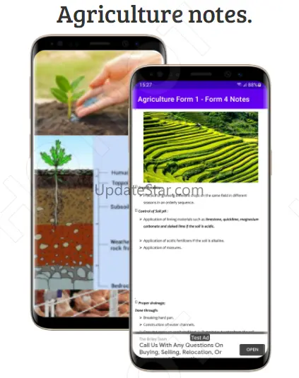 Agriculture: form 1 - 4 notes. 1.0