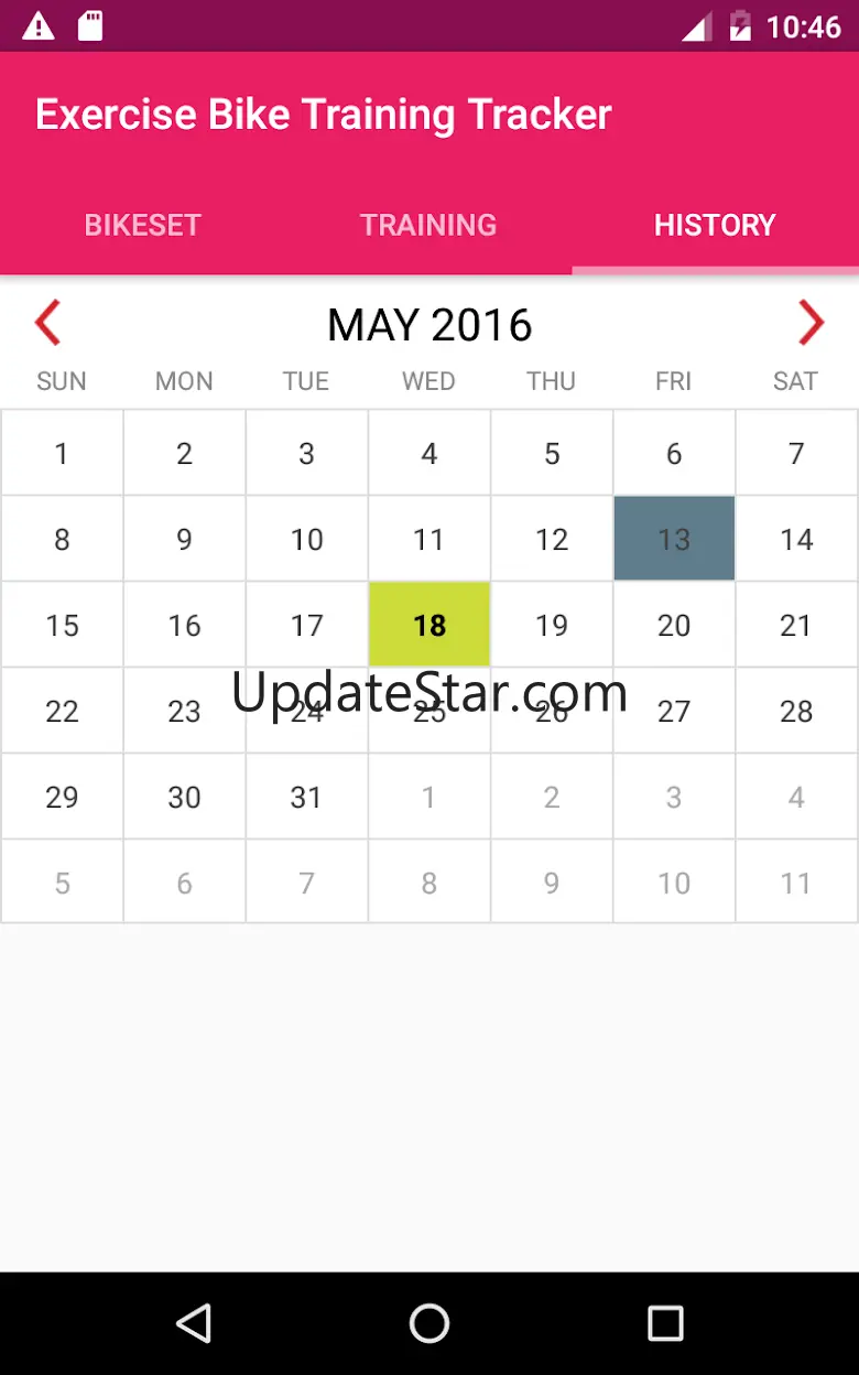 Exercise Bike Training Tracker 2.1.9