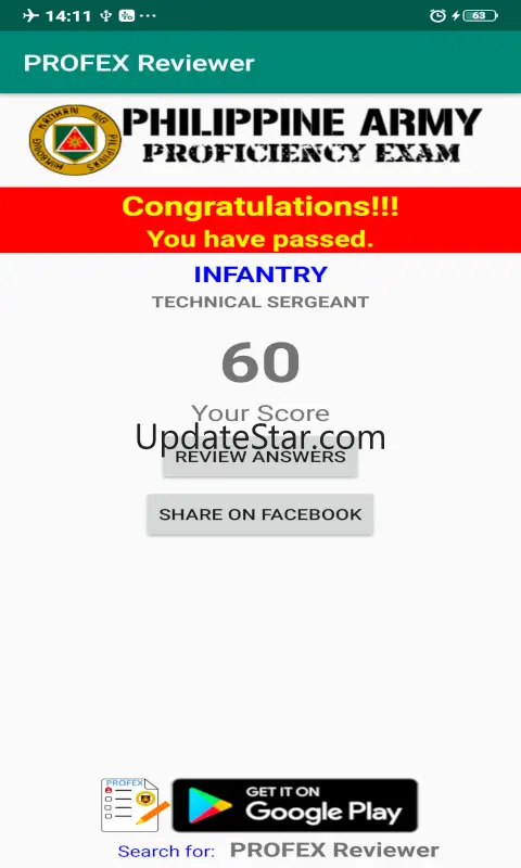 Philippine Army PROFEX 1.7