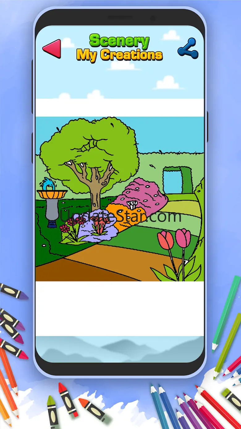 Scenery Coloring Book 1.9