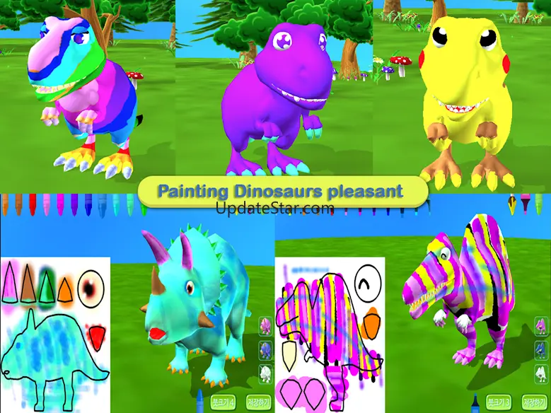 Dinosaur Coloring 3D - AR Cam 1.6