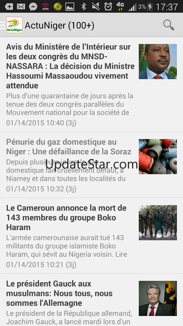 Actu Niger 2.0