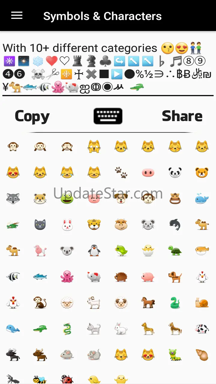 Message Symbols & Characters 1.0.3