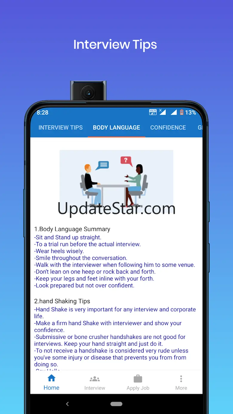 Fresher Job Tips - Interview T 3.1.3