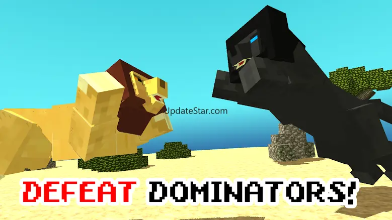 Blocky Wild Park: Lions Raid 0.3