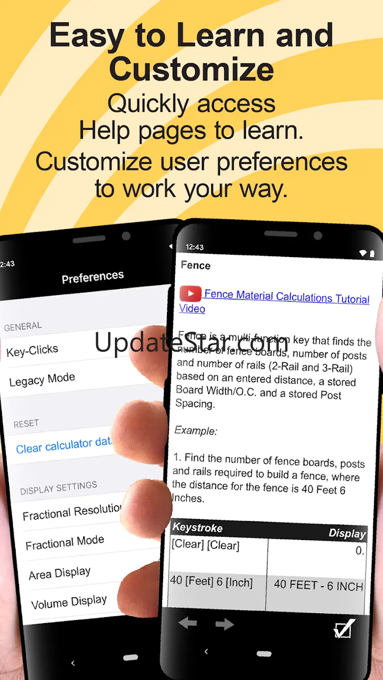 Material Estimator Calculator 12.5.47