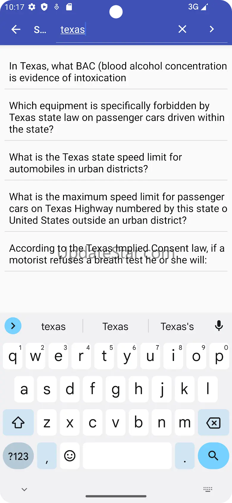Texas Driver Test - DMVCool 5.2.0