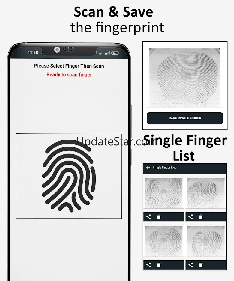Biometric USB Fingerprint Scan 1.12